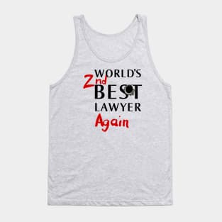 2nd Best Lawyer Tank Top